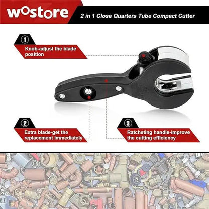 Ratcheting Tubing Cutter