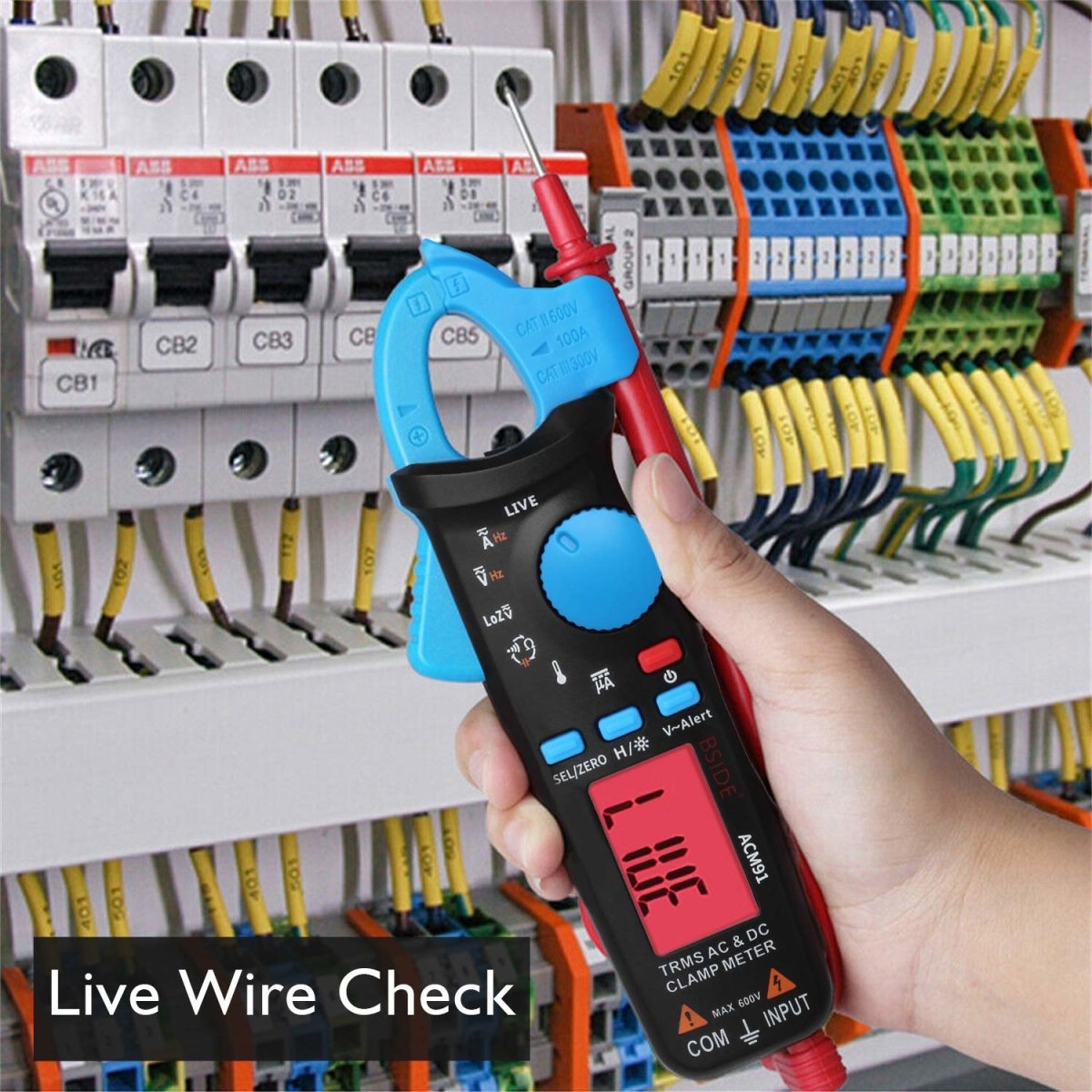 1mA AC/DC AMP Clamp Meter - Raydexlights