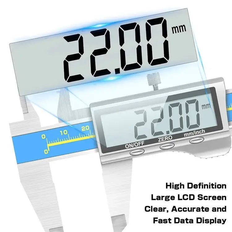 Precision Digital Caliper Measuring Tool - Raydexlights