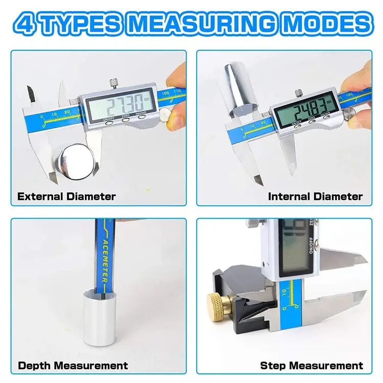 Precision Digital Caliper Measuring Tool - Raydexlights