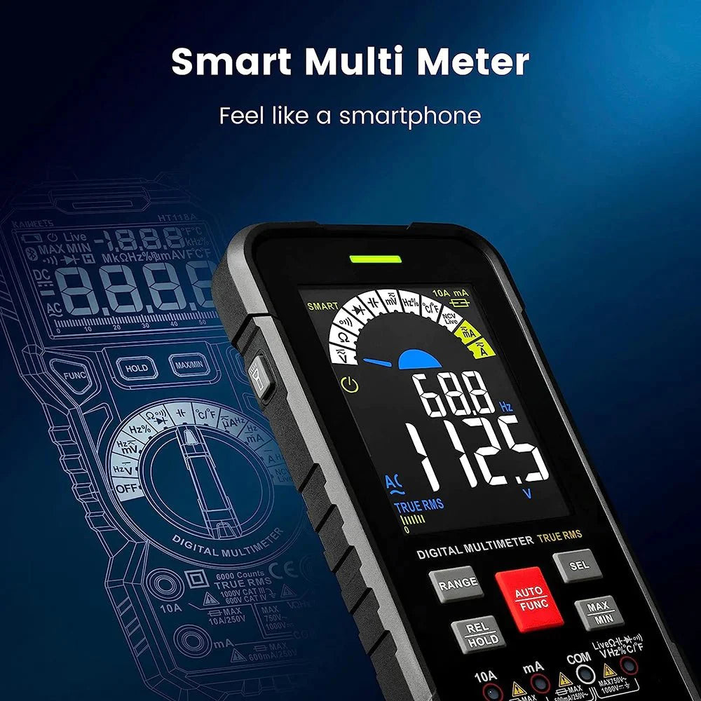 RD116 Smart Digital Multimeter - Raydexlights