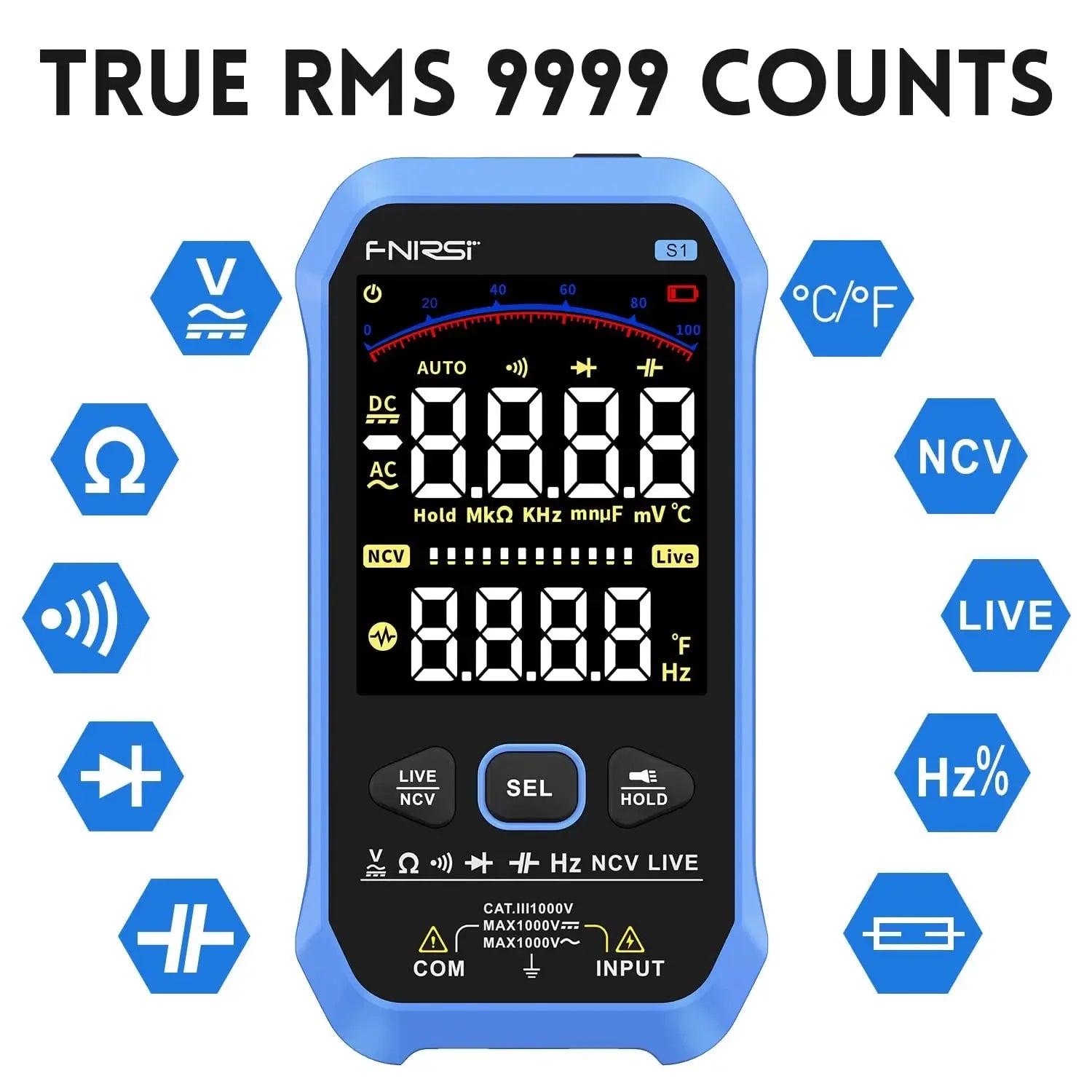 S1 Smart Multimeter - Raydexlights