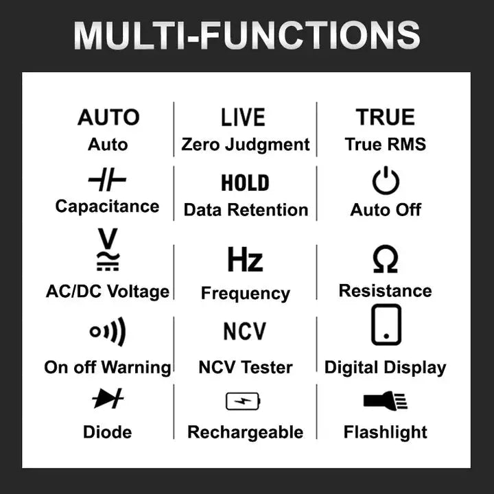 Smart Digital Multimeter 2023 - Raydexlights